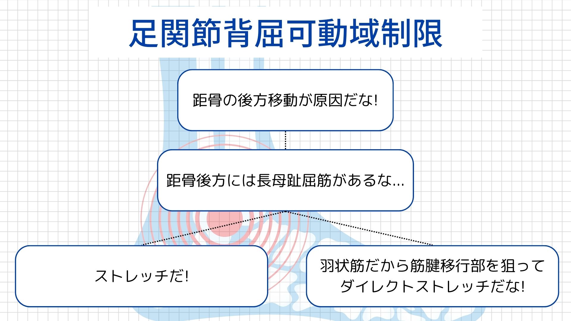 足関節背屈可動域制限